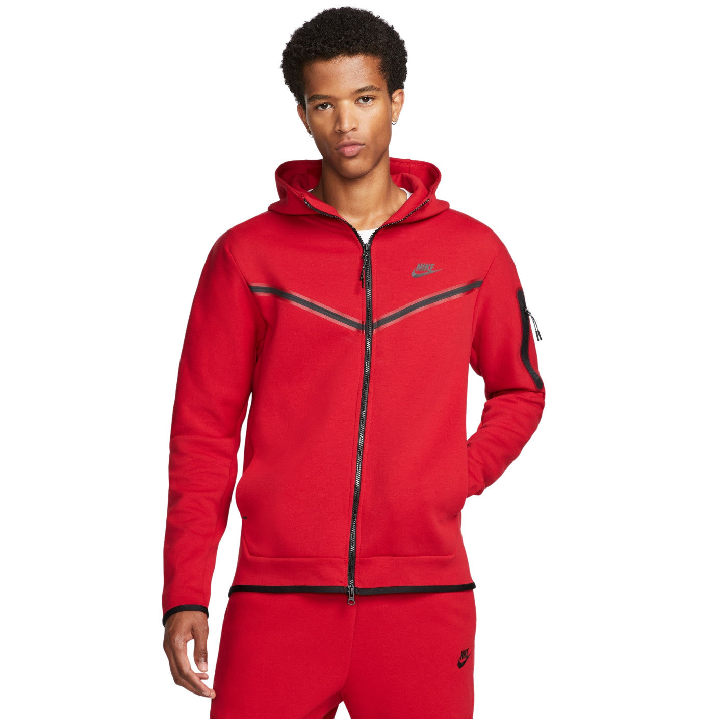 Conjunto Nike Sportswear Tech Fleece Vermelho