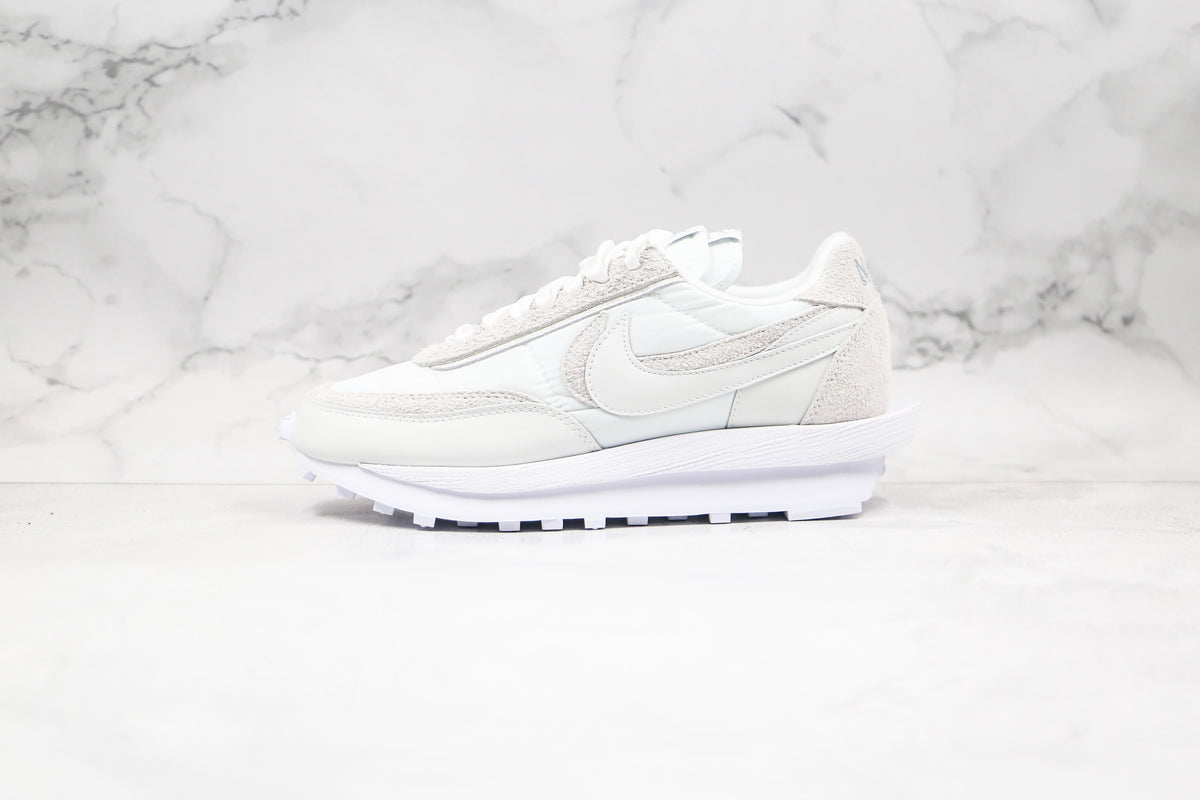 Nike Waffle Sacai White Nylon