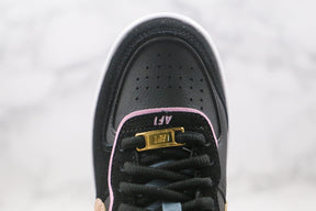 Nike Air Force 1 Shadow Black Light Arctic Pink Claystone Red