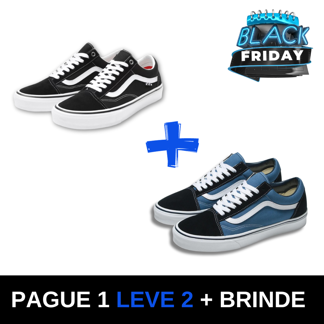 LEVE 2 PAGUE 1 - Tênis Vans Masculino Old Skool